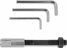 Анкерный болт и шестигранные ключи прямой стойки для алмазного бурения Messer 250P Анкерный болт и шестигранные ключи прямой стойки для алмазного бурения Messer 250P