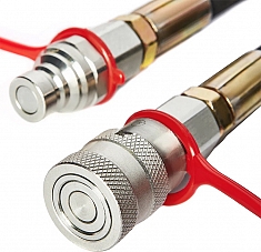 Муфты гидравлических шлангов гидравлического стыкового сварочного аппарата для пэ труб Gas Fusion Red-500 (220 V)