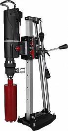 Применение станины для алмазного сверления с микроударом Bycon DBS-352 Применение станины для алмазного сверления с микроударом Bycon DBS-352