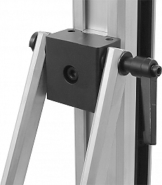 Регулировка дополнительного упора наклонной стойки для алмазного бурения Messer 180N Регулировка дополнительного упора наклонной стойки для алмазного бурения Messer 180N