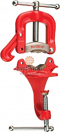 Верстачные откидные тиски для труб со струбциной Ridgid 39