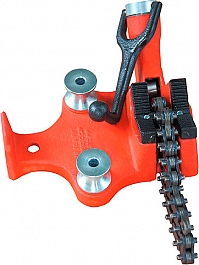 Верстачные цепные трубные тиски Hongli H402